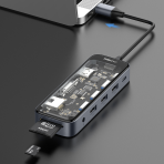 هاب 10 پورت USB-C رسی مدل RH22 - تصویر 4