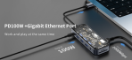 هاب 10 پورت USB-C رسی مدل RH22 - تصویر 5